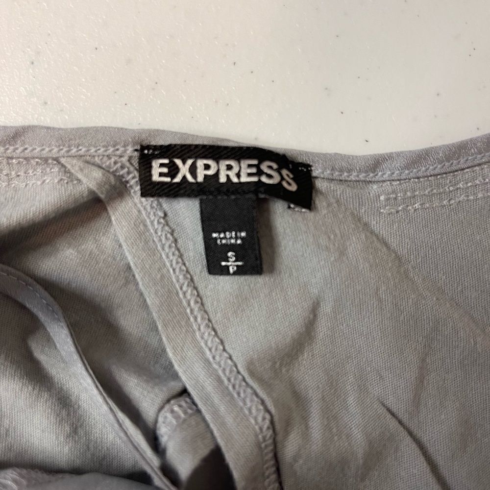 Express S/P grey sequined tank - Picture 7 of 7